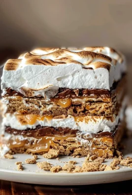 No Bake S'mores Cake
