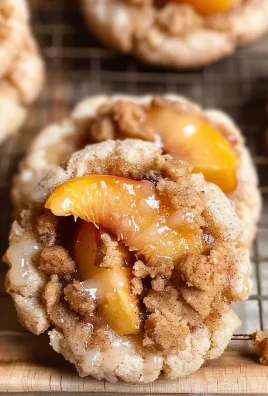Peach Cobbler Cookies