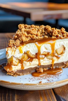 Salted Caramel Apple Pie Cheesecake Recipe