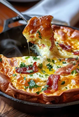 Savory Cheddar & Bacon Dutch Baby: A Delightful Treat!