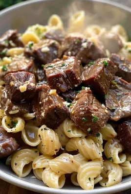 Savory Steak Bites & Pasta