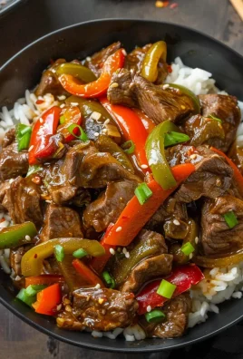 Slow Cooker Pepper Steak Recipe