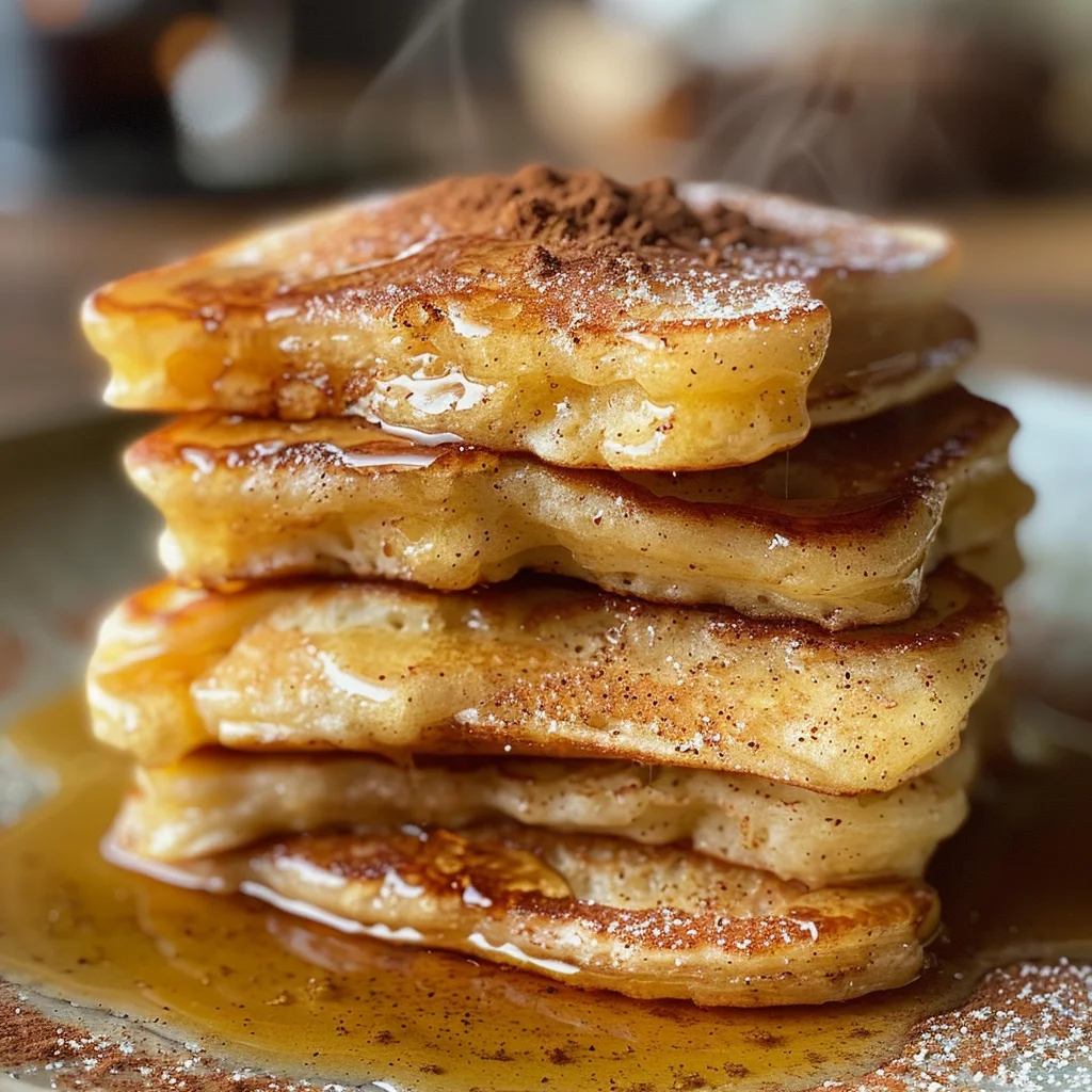 Spanish Churro-Inspired Pancakes: A Breakfast Delight!