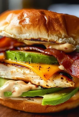 Spicy Grilled Chicken Avocado Sandwich