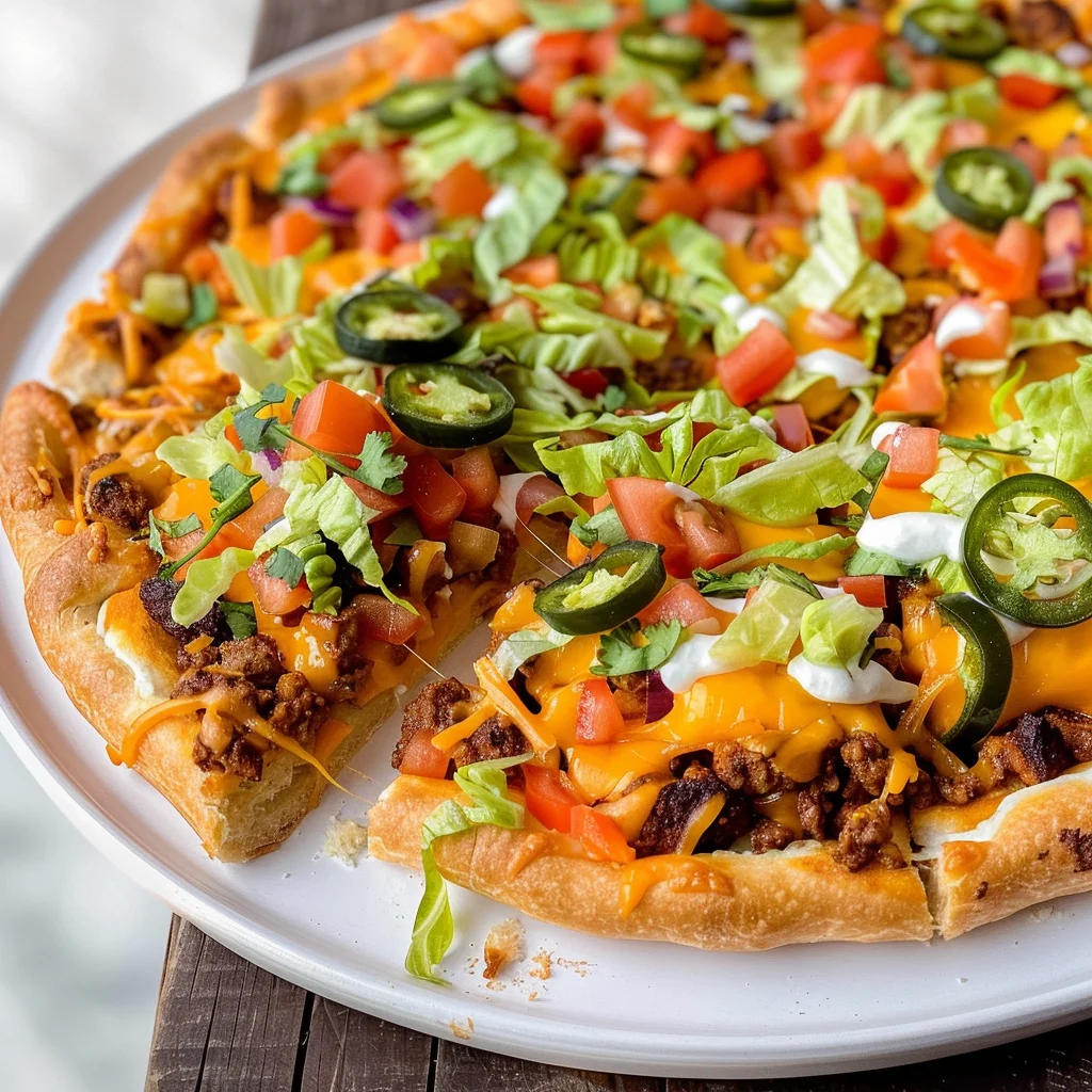 Taco Pizza Appetizer: A Delightful Fusion of Flavors