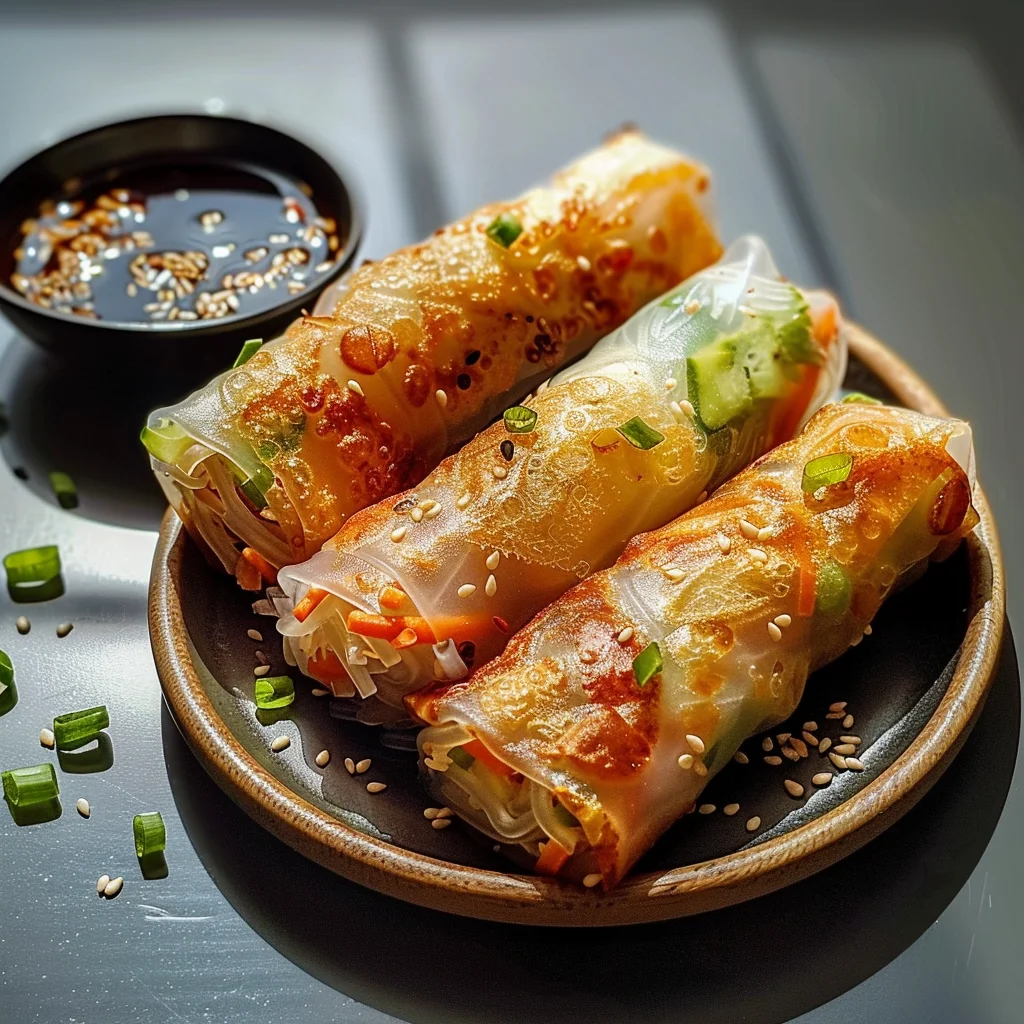 Taste Air Fryer Rice Paper Noodle Rolls: A Crispy, Healthy Appetizer You'll Love