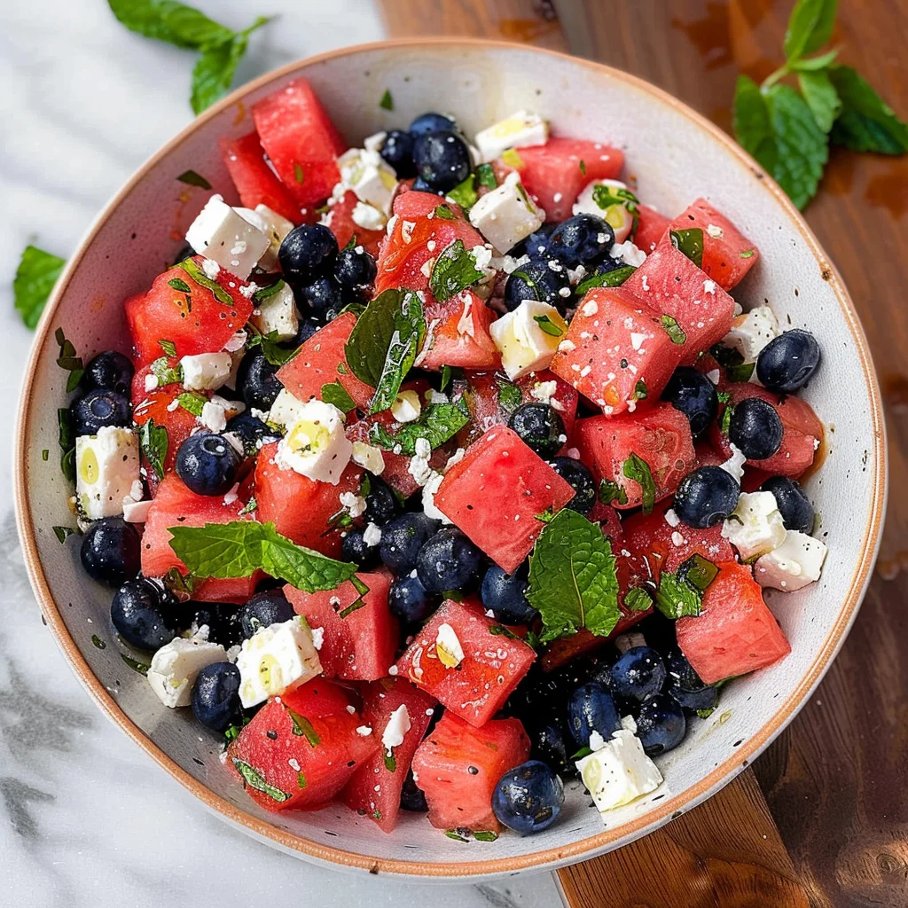 Watermelon Feta Salad