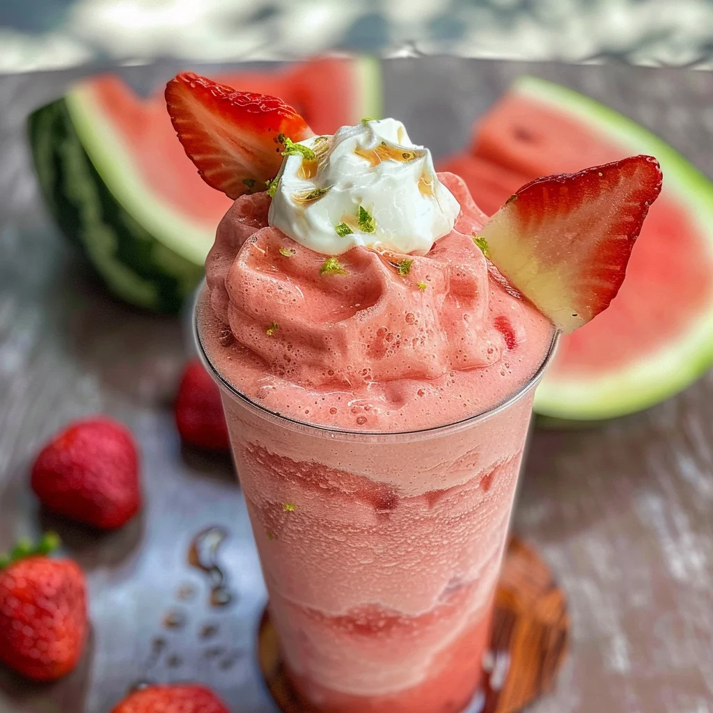 Watermelon Smoothie Recipe