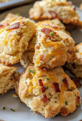 Air Fryer Apple Cheddar Bacon Scones