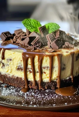 Andes Mint Cheesecake