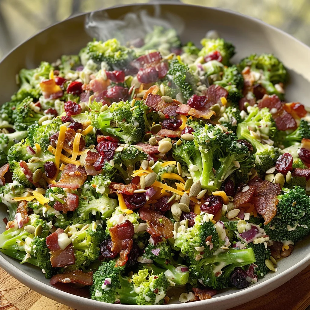 Broccoli Salad with Bacon Recipe