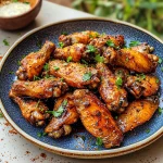 Cajun Spiced Chicken Wings: A Flavorful, Crispy Delight
