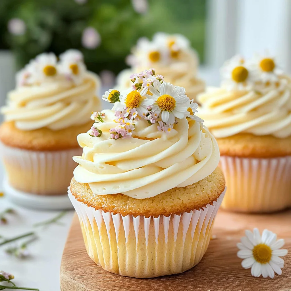 Chamomile Cupcakes