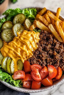 Cheeseburger Bowls