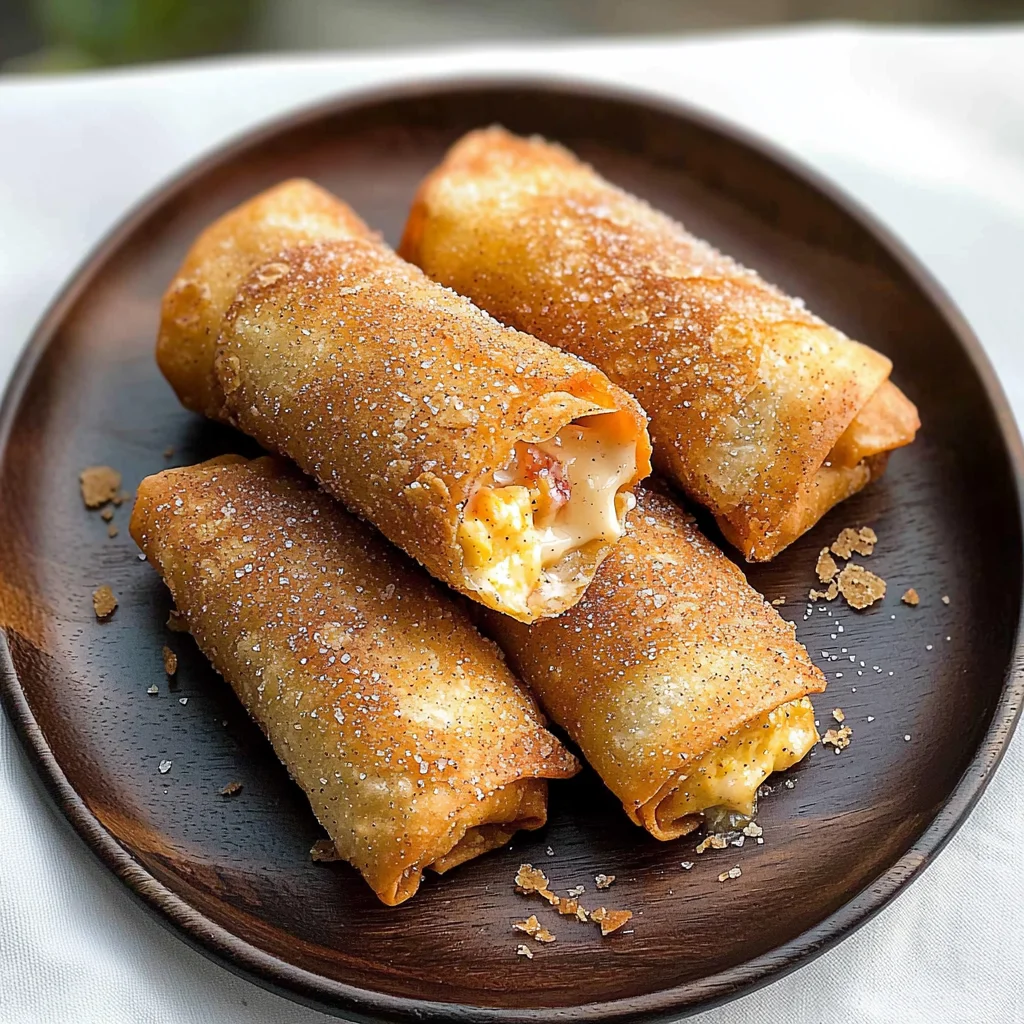 Cheesecake Egg Rolls
