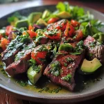 Chimichurri Steak Salad recipe