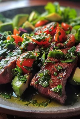 Chimichurri Steak Salad recipe