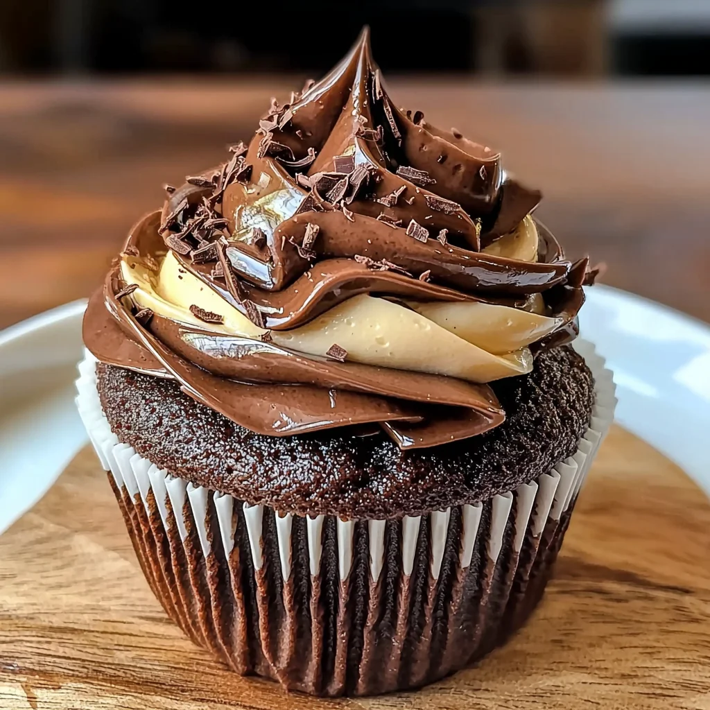Chocolate Coffee Cream Cupcakes Recipe You'll Love