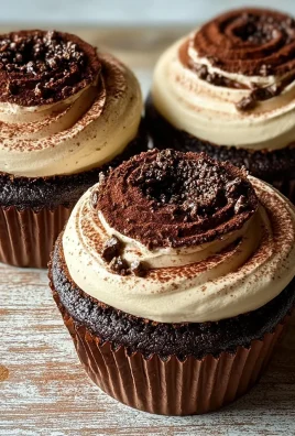 Chocolate Tiramisu Cupcakes