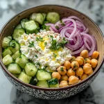 Cottage Cheese and Chickpea Salad: A Refreshing and Protein-Packed Delight