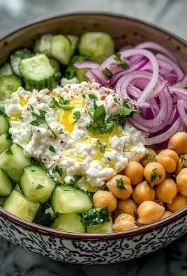 Cottage Cheese and Chickpea Salad: A Refreshing and Protein-Packed Delight