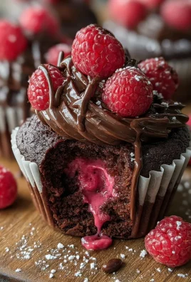 Decadent Raspberry Chocolate Lava Cupcakes You'll Adore