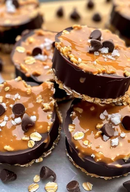 Easy No Bake Peanut Butter Oat Cups