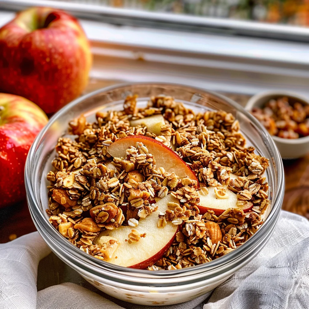 Healthy Apple Pie Granola