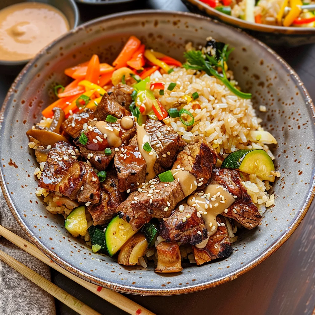 Hibachi Steak Bowls