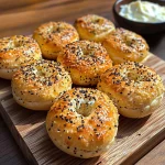 High-Protein Bagel Bites