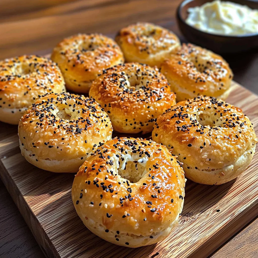 High-Protein Bagel Bites