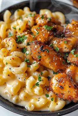 Honey Pepper Chicken Mac and Cheese