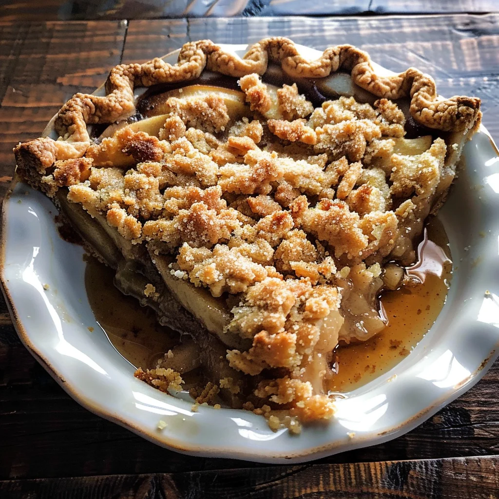 Hot Buttered Rum Apple Pie