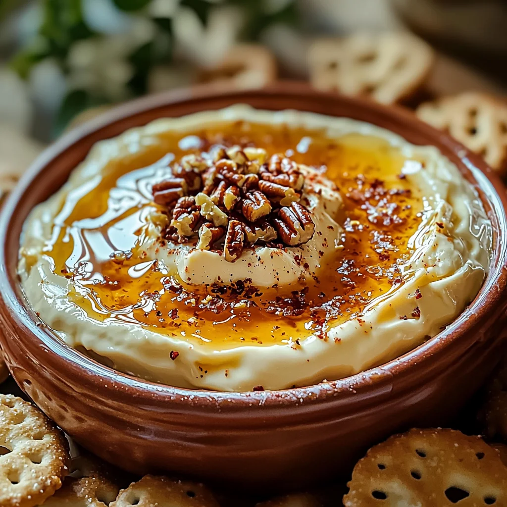 Hot Honey Cheese Dip