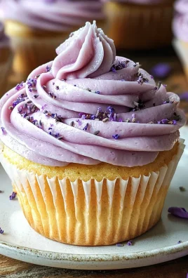 Lavender Earl Grey Tea Cupcakes