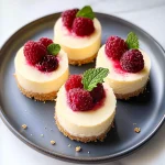 Mini Protein Cheesecakes