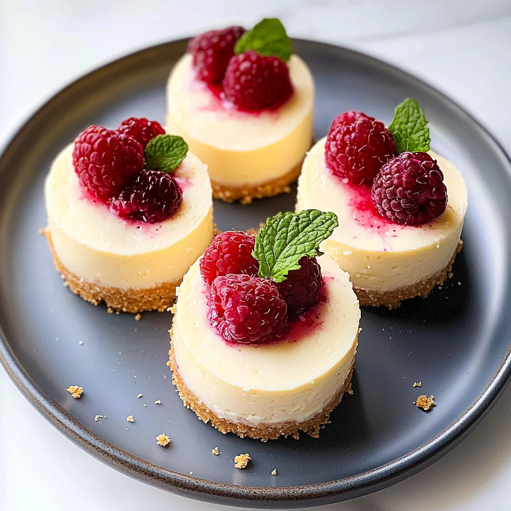 Mini Protein Cheesecakes