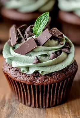Mint Chocolate Cupcakes
