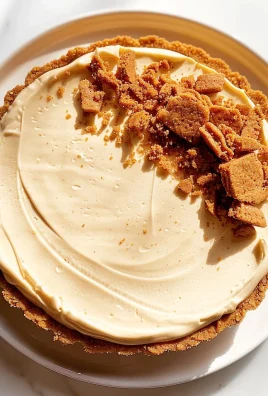 No Bake Cookie Butter Cheesecake