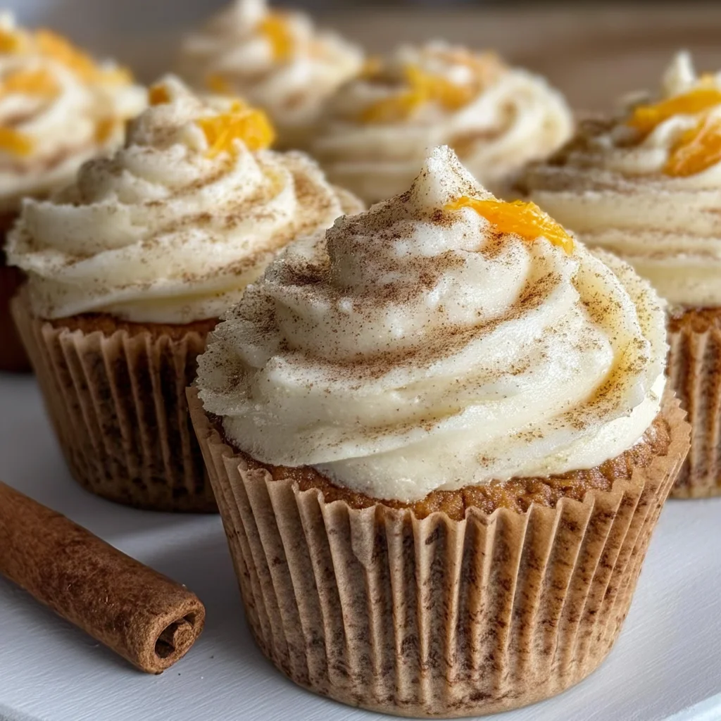 Orange Spice Cupcakes