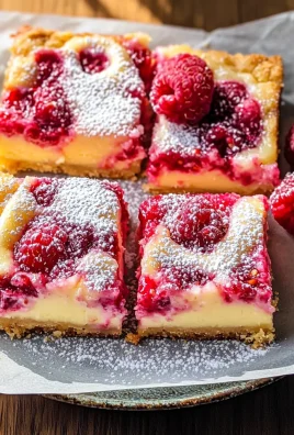 Raspberry Lemon Cheesecake Bars