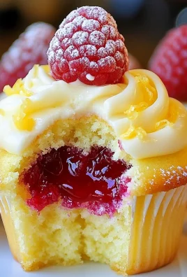 Raspberry Lemon Heaven Cupcakes