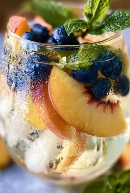 Refreshing Peach Sangria