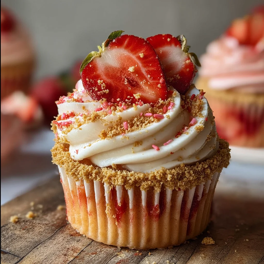 Strawberry Crunch Cupcakes: A Delicious Nostalgic Treat