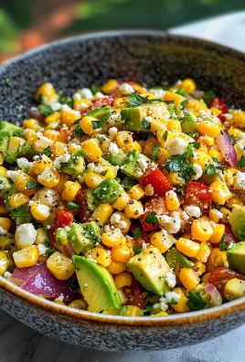 Summer Corn Salad with Avocado