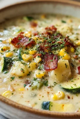 Summer Corn and Zucchini Chowder Recipe