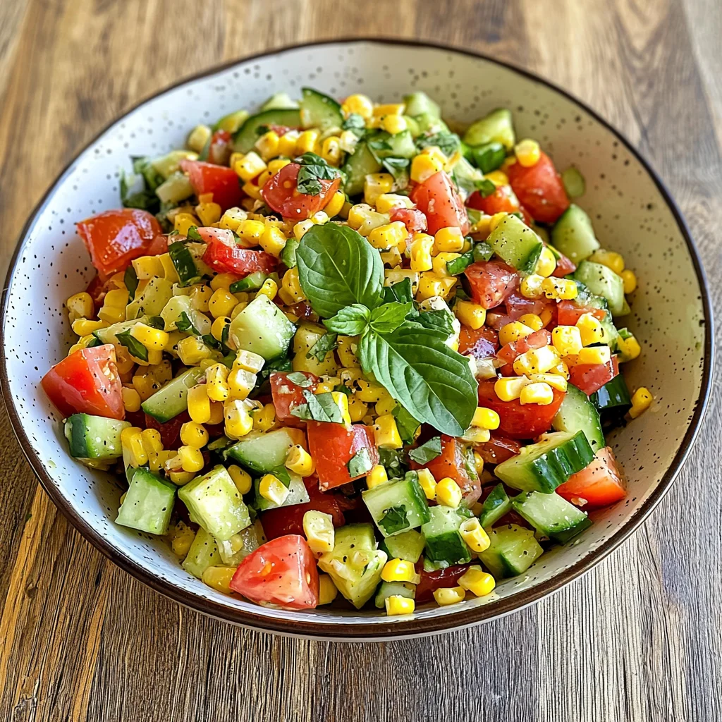 Summer Fresh Corn Salad