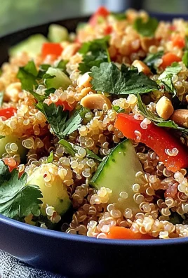 Thai Quinoa Crunch Salad: A Refreshing Healthy Delight!