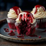 Vampire Bite Halloween Cupcakes: A Spooky Delight with a Deliciously Sinister Twist