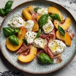 10-Minute Peach & Burrata Salad